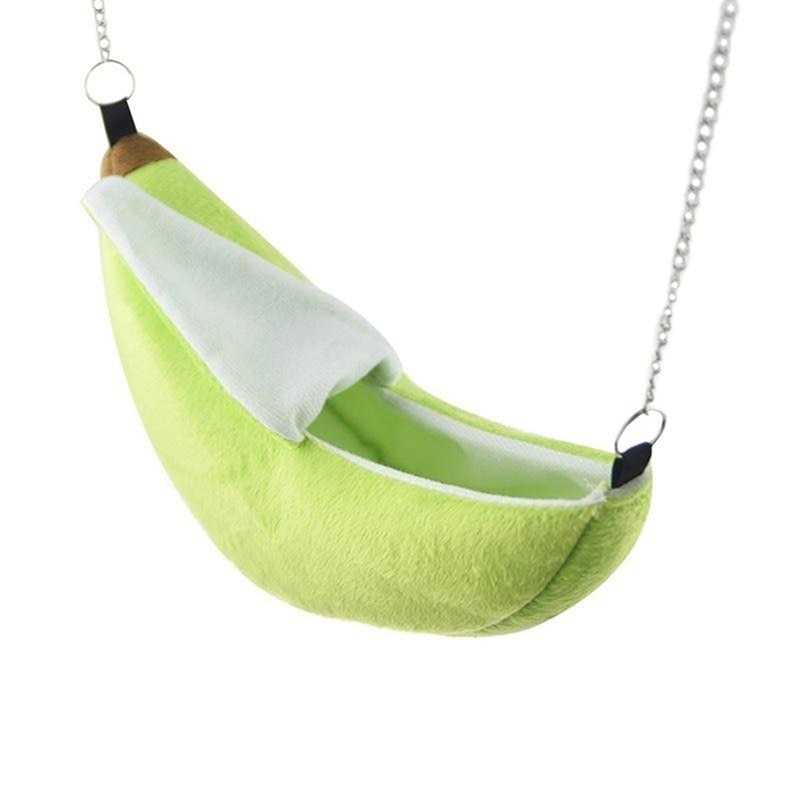 Banana Shaped Hammock for Small Pets