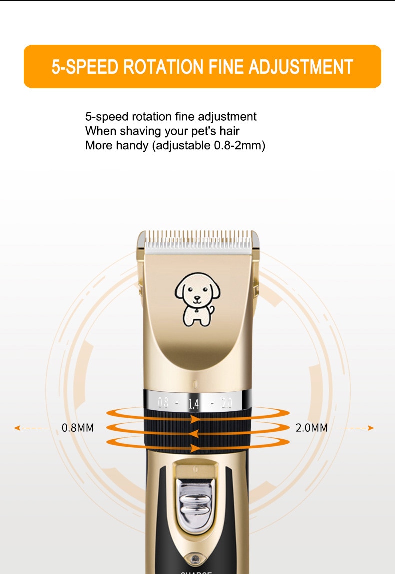 Dog's Low-noise Hair Trimmer