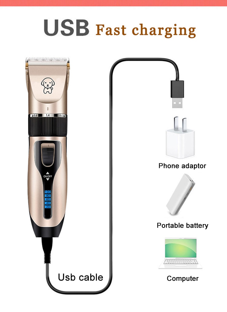 Dog's Low-noise Hair Trimmer