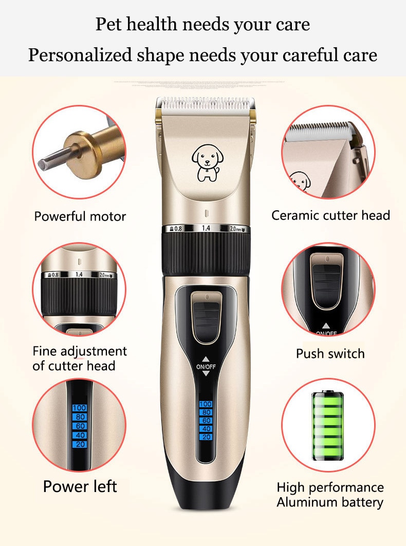 Dog's Low-noise Hair Trimmer