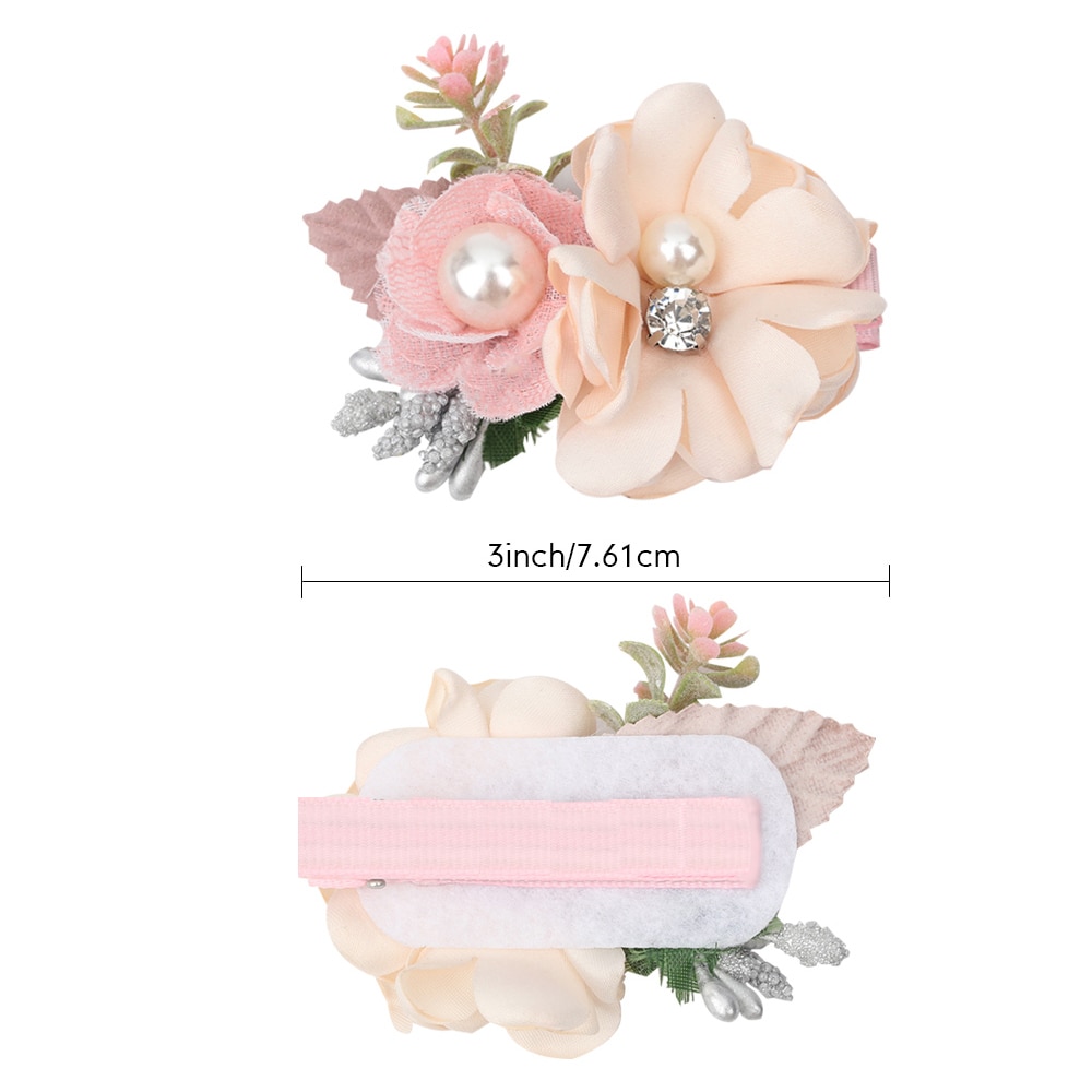 Girl's Chiffon Flower Hair Clip