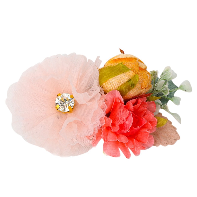 Girl's Chiffon Flower Hair Clip