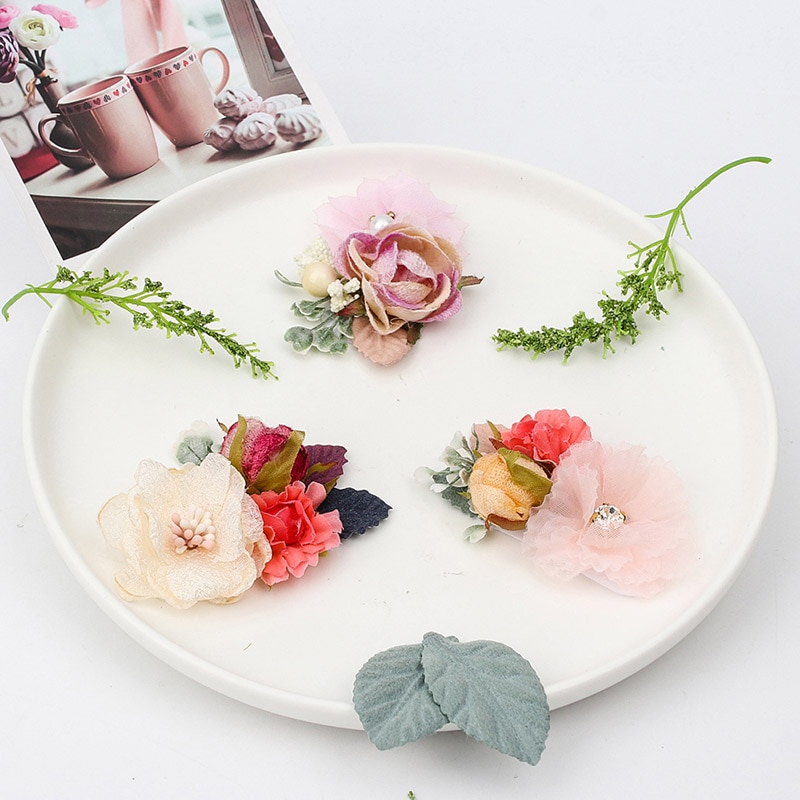 Girl's Chiffon Flower Hair Clip