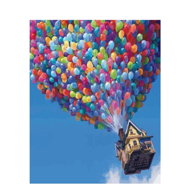 Balloon DIY Painting By Numbers Kit