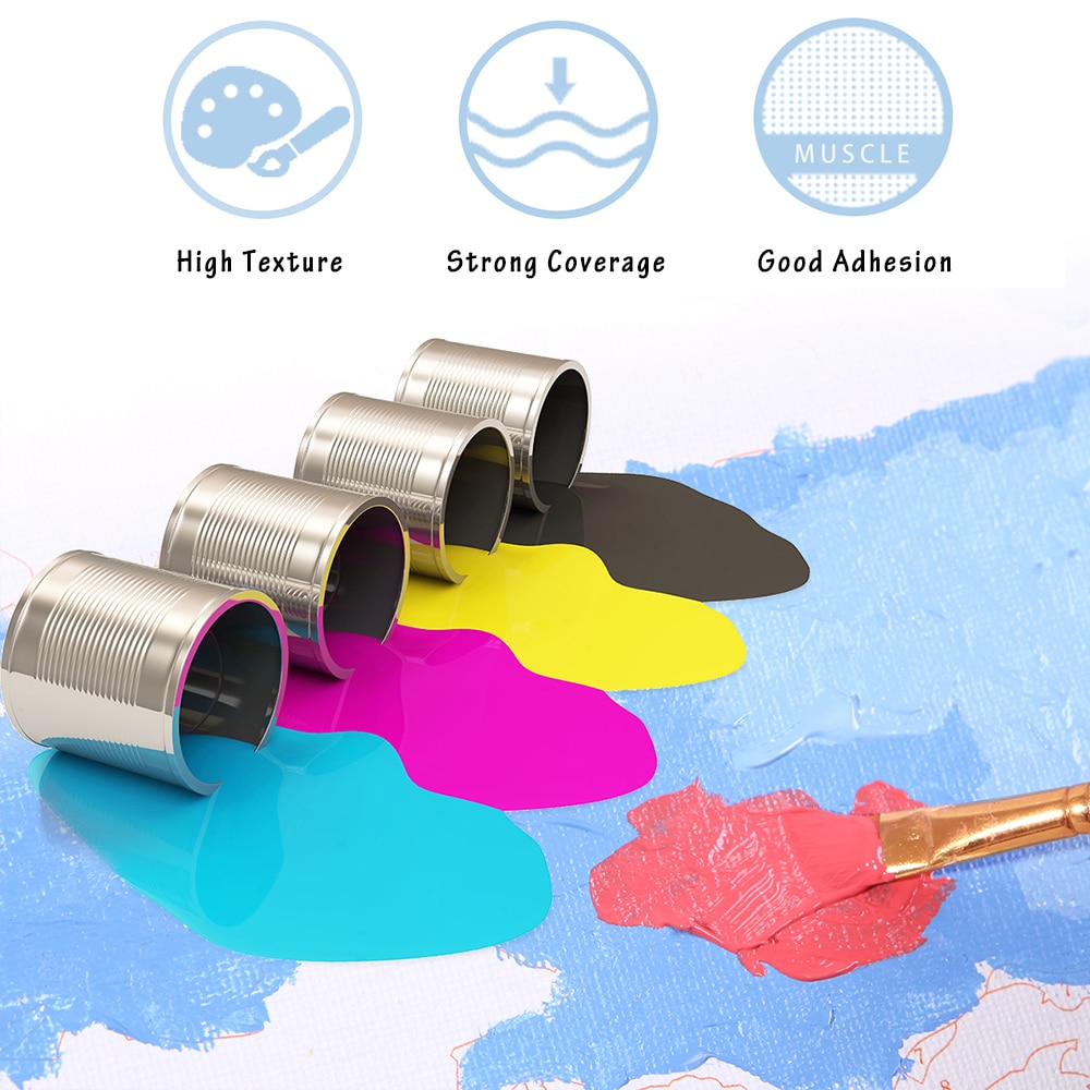 Minimalist Flowers DIY Painting By Numbers