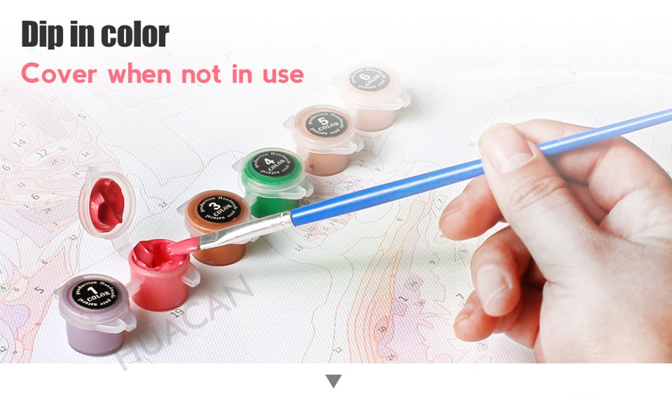 Red Wine DIY Painting By Numbers