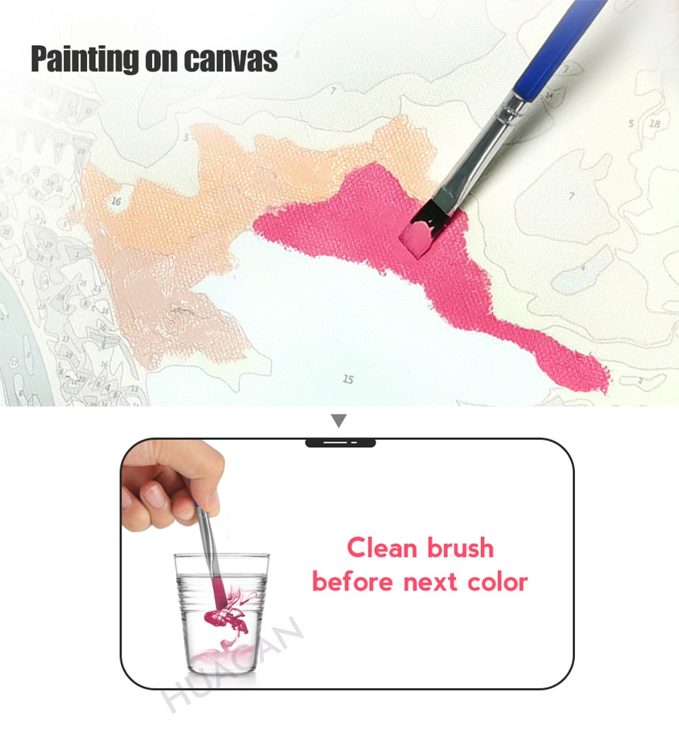 Red Wine DIY Painting By Numbers