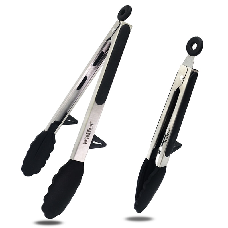Silicone Serving BBQ Tongs