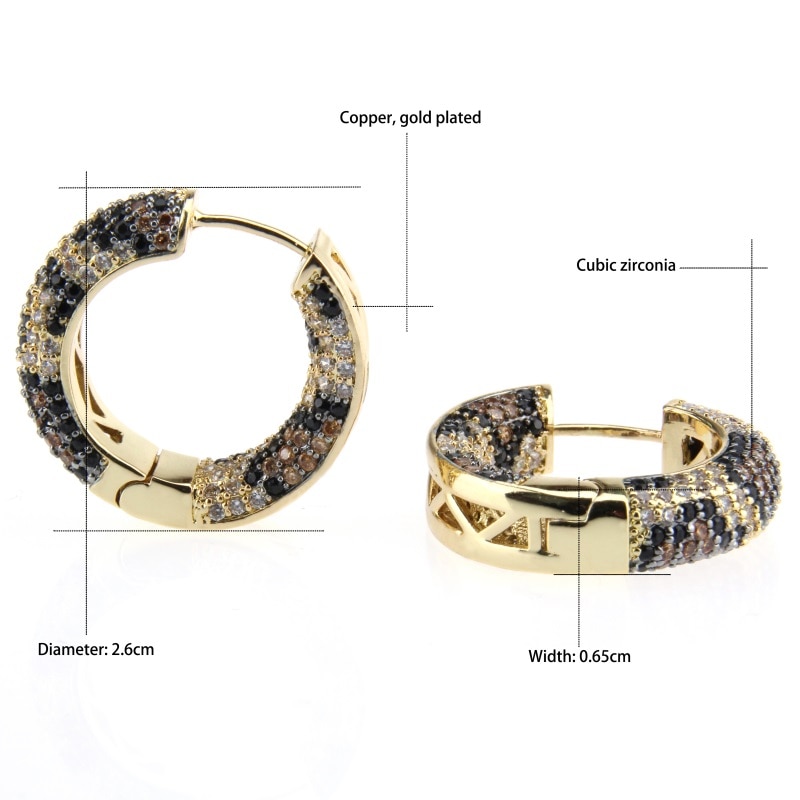 Women's Snake Skin Pattern Earrings