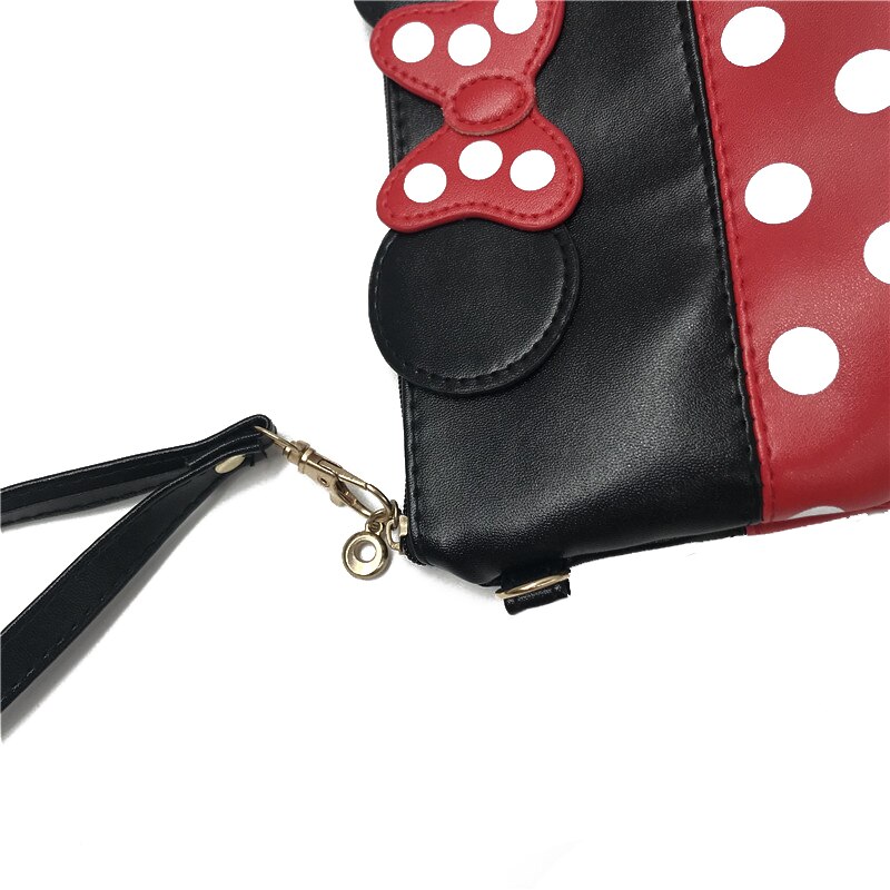 Women's Minnie Mouse Themed Cosmetic Bag