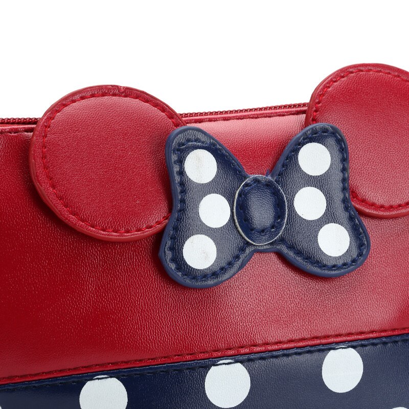 Women's Minnie Mouse Themed Cosmetic Bag