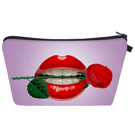 Fashion 3D Printed Cosmetic Bags