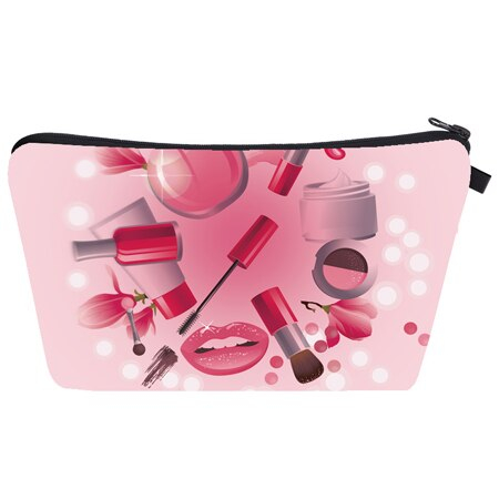 Fashion 3D Printed Cosmetic Bags