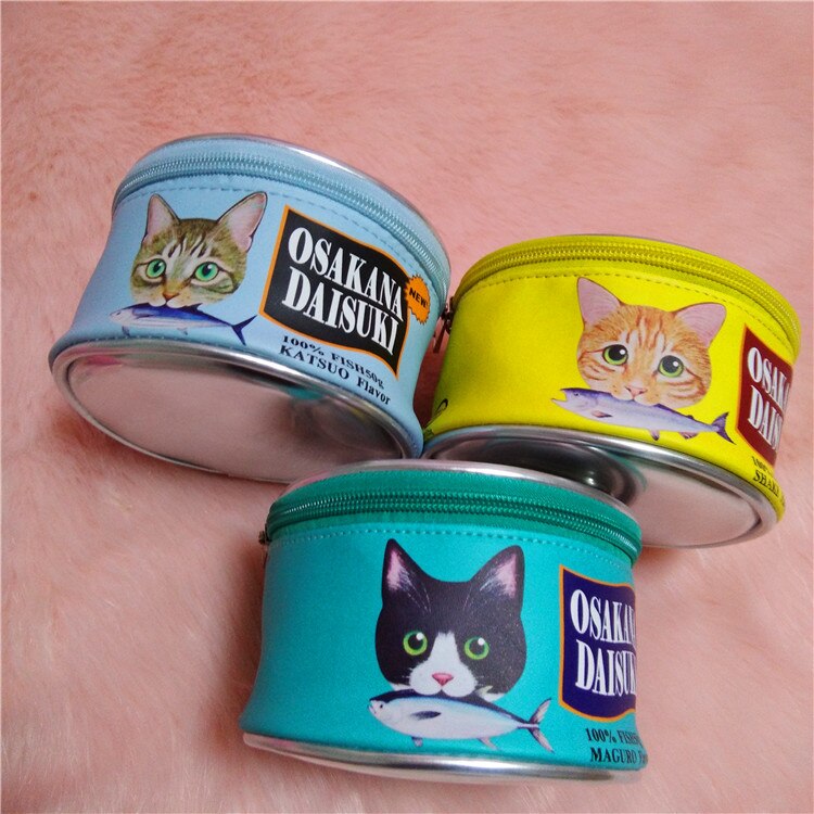 Women's Fish Preserves Shaped Cosmetic Bag