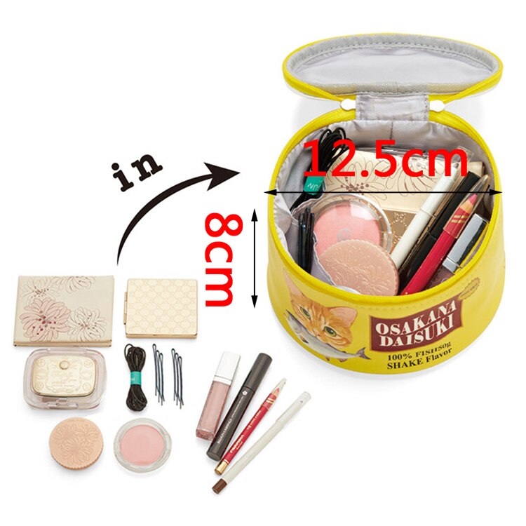 Women's Fish Preserves Shaped Cosmetic Bag