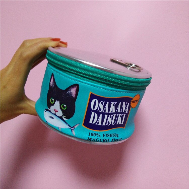 Women's Fish Preserves Shaped Cosmetic Bag