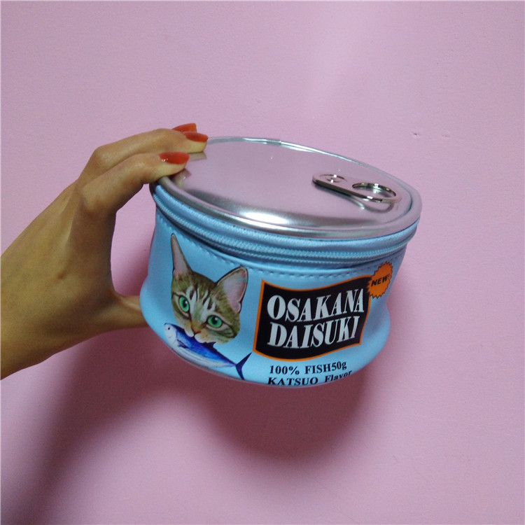 Women's Fish Preserves Shaped Cosmetic Bag