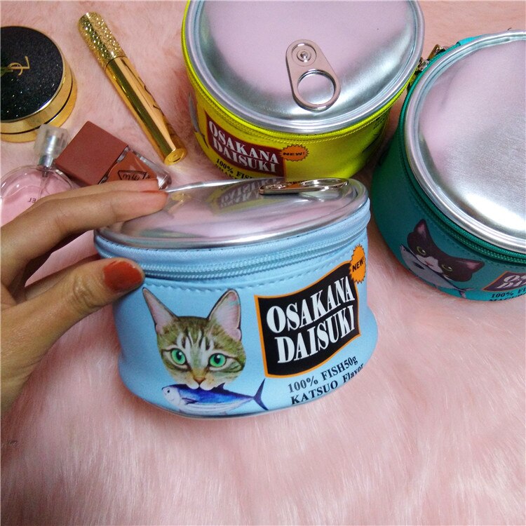 Women's Fish Preserves Shaped Cosmetic Bag