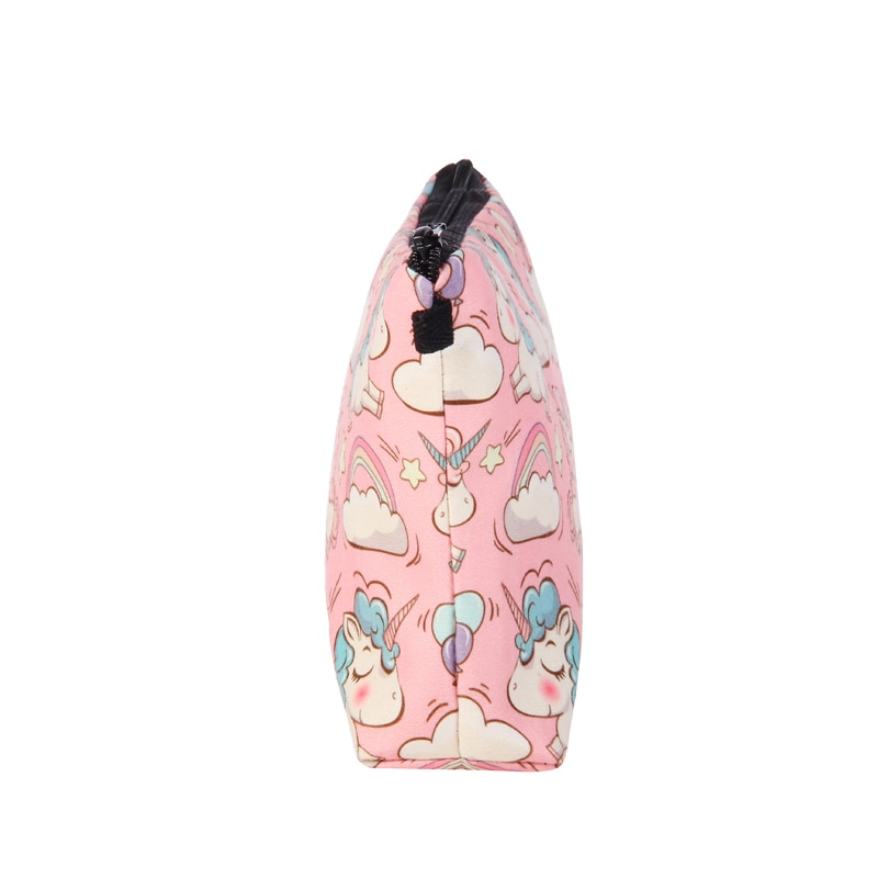 Cute Unicorn Printed Makeup Cosmetic Bag