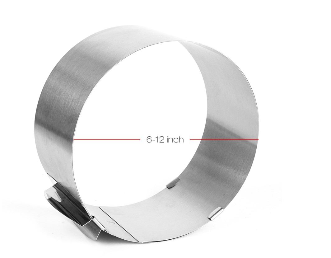 Stainless Steel Adjustable Baking Ring