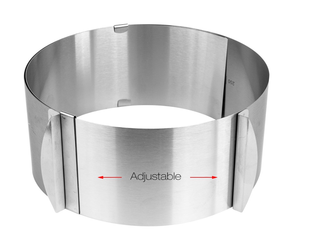 Stainless Steel Adjustable Baking Ring